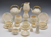 IRISH BELLEEK SHAMROCK GROUPIN