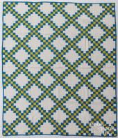 IRISH CHAIN PATCHWORK QUILT, E