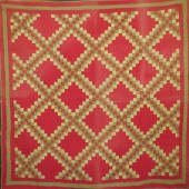 IRISH CHAIN PATTERN PIECEWORK
