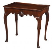 IRISH CHIPPENDALE SHELL CARVED