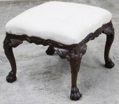 IRISH CHIPPENDALE STYLE MAHOGA