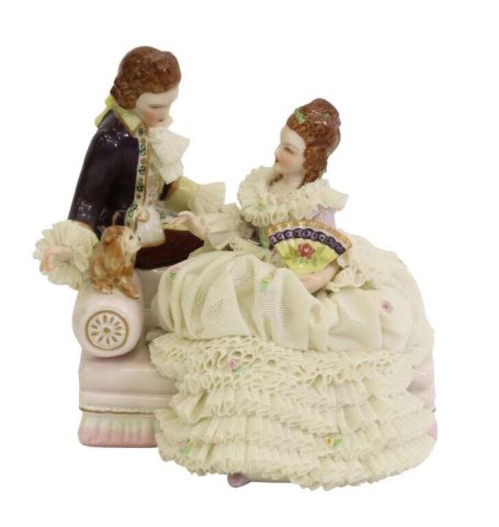IRISH DRESDEN LACE PORCELAIN