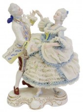 IRISH DRESDEN LACE PORCELAIN V
