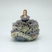 IRISH DRESDEN MINI FIGURINE AN