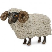 IRISH DRESDEN PORCELAIN RAM FI