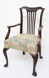 IRISH GEORGE II MAHOGANY OPEN