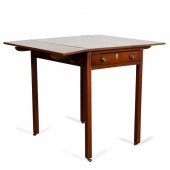IRISH GEORGE III MAHOGANY PEMB