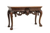 IRISH GEORGE III STYLE MAHOGAN