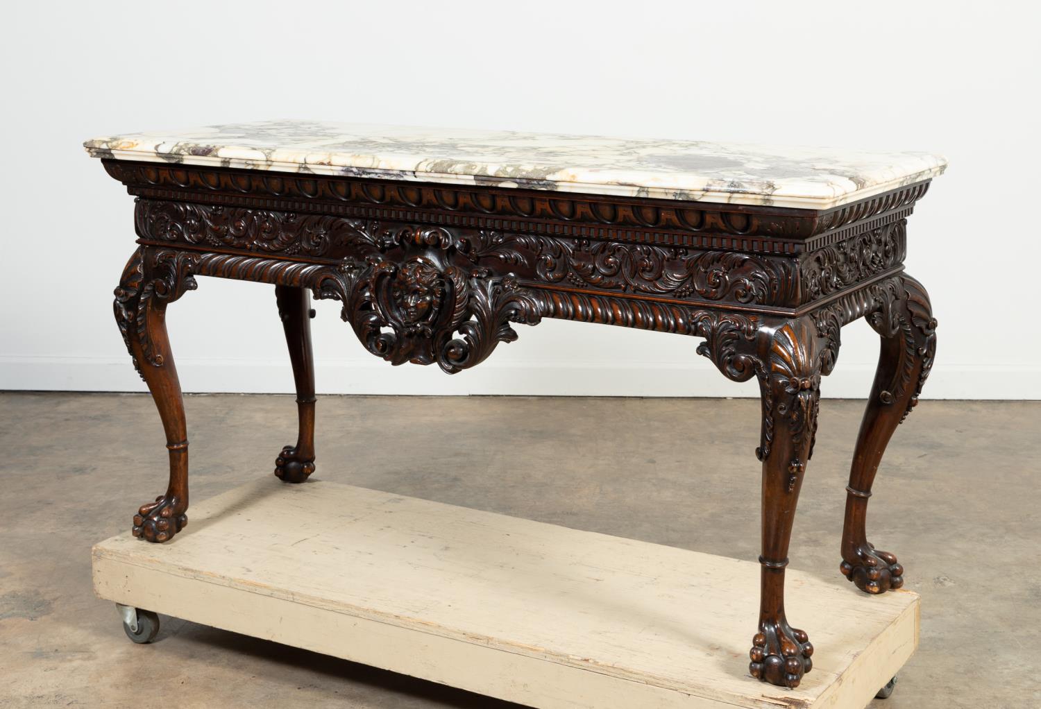 IRISH GEORGIAN-STYLE MAHOGANY