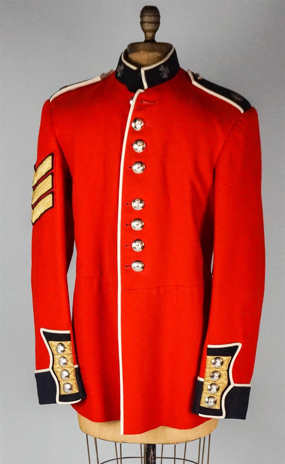 IRISH GUARDS SERGEANT'S RED