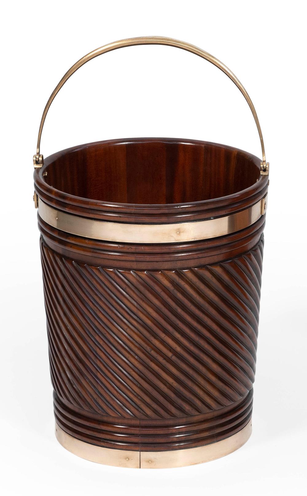 IRISH PEAT BUCKET 20TH CENTURY