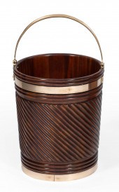 IRISH PEAT BUCKET 20TH CENTURY