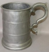 IRISH PEWTER QUART SIZE MUGca.