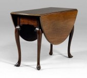 Irish Queen Anne drop-leaf tab