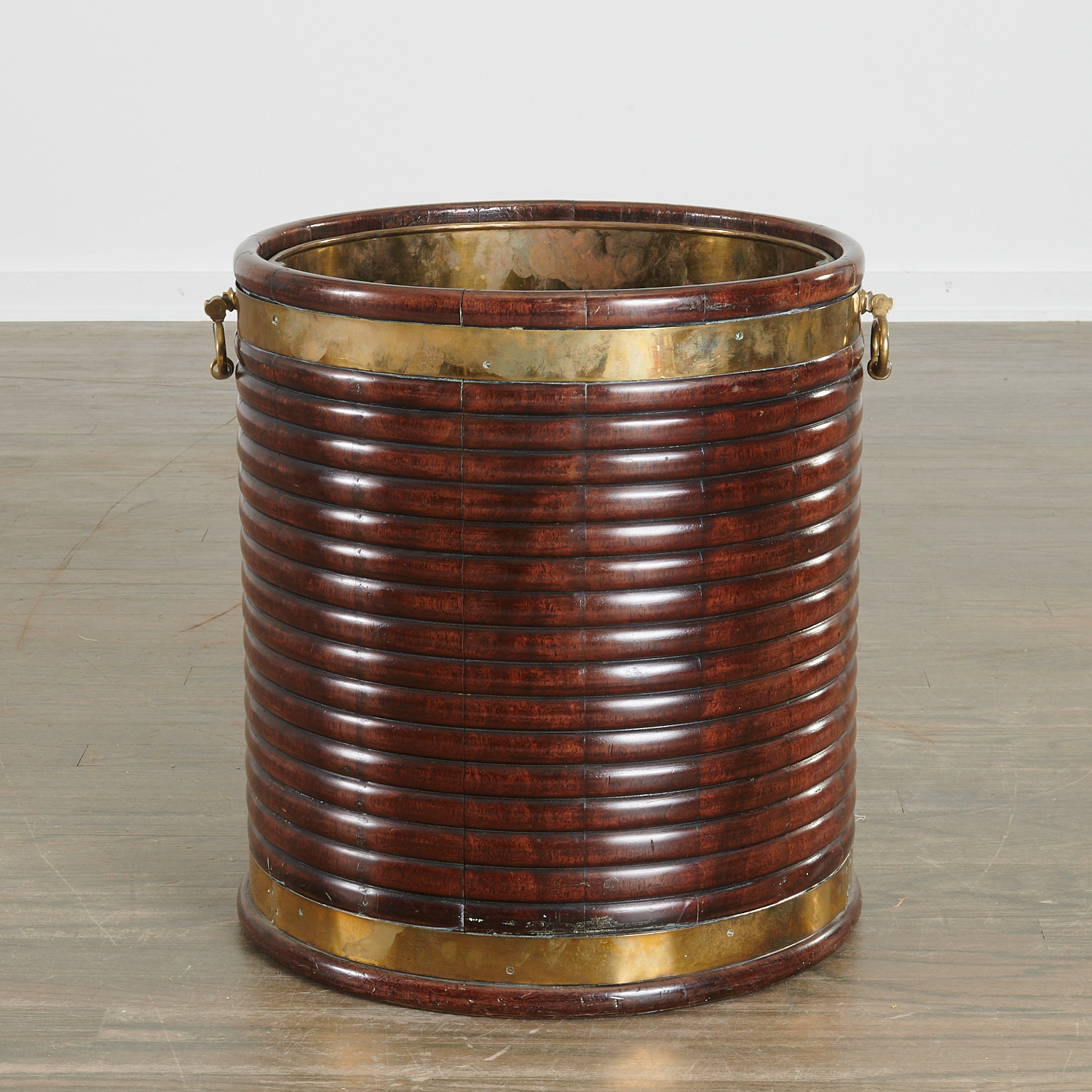 IRISH REGENCY BRASS-BOUND