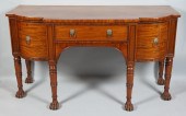 IRISH REGENCY MAHOGANY SIDEBOA