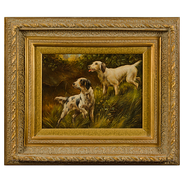 Irish Setters by Jackson Oil on