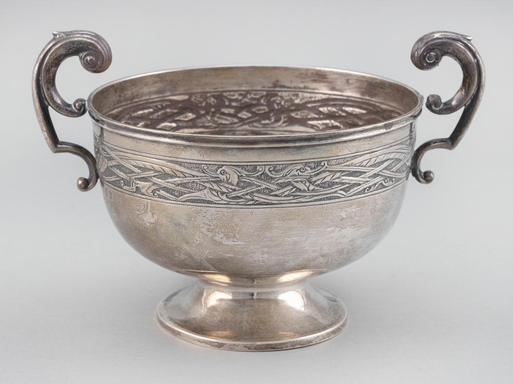 IRISH SILVER BOWL DUBLIN, 1923