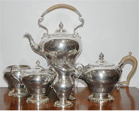 Irish Silver Five-Piece Silver