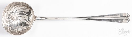 IRISH SILVER LADLE,