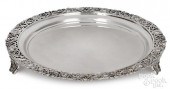 IRISH SILVER SALVER 1967Irish