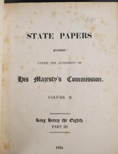 IRISH STATE PAPERS, 1834, DROM