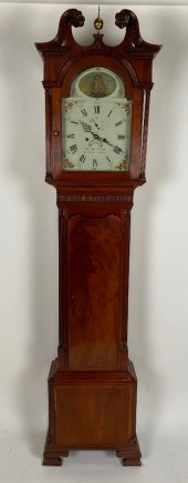 IRISH TALL-CASE CLOCK BY WILLI