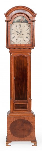 IRISH TALL-CASE CLOCK DUBLIN,