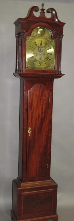 IRISH TALL CLOCK, RICHARD LAMBERT