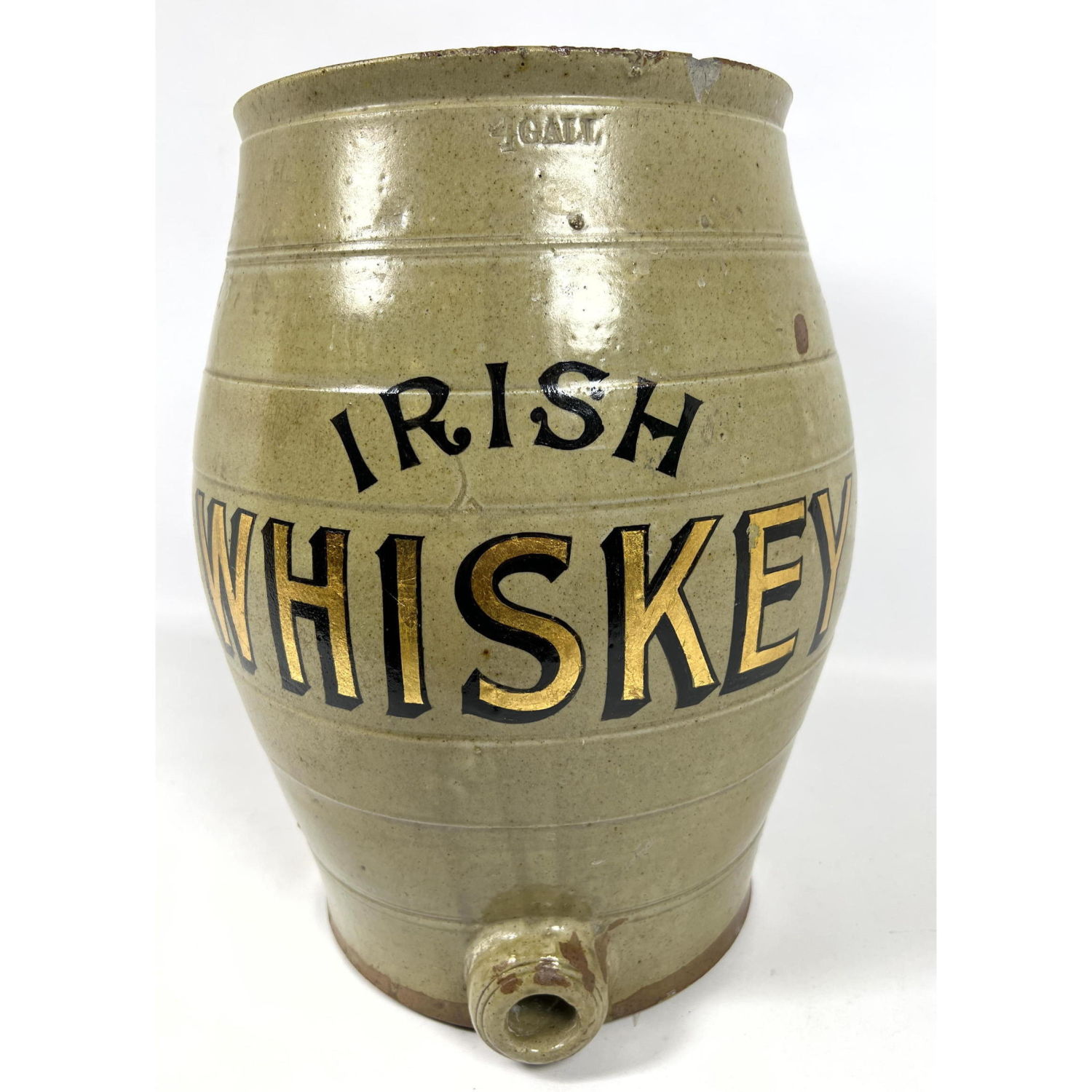 Irish Whiskey 4 gallon crock with