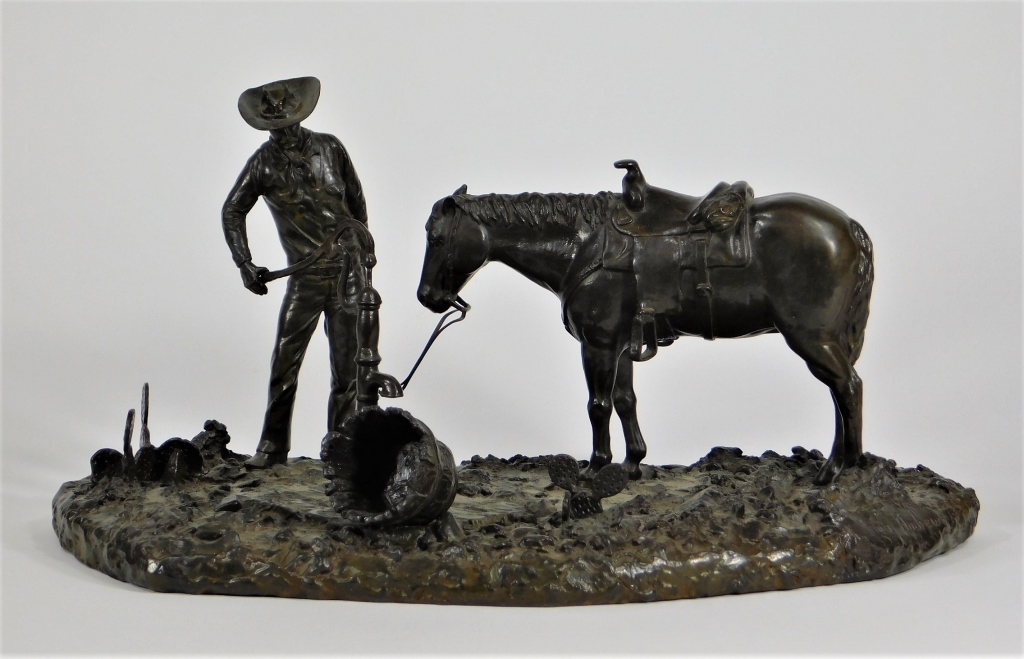 IRMA ANDREWS WESTERN COWBOY HORSE