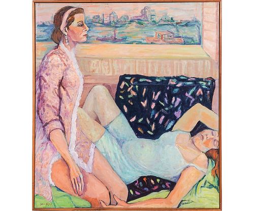 IRMA BARNESS OIL ON CANVASIrma