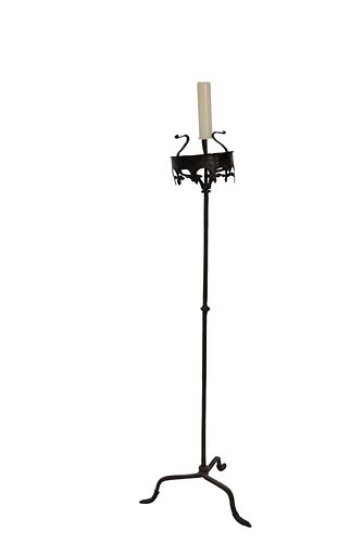 IRON ADJUSTABLE FLOOR LAMPIron