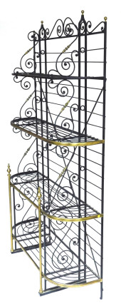 IRON AND BRASS TRIM BAKER’S RA