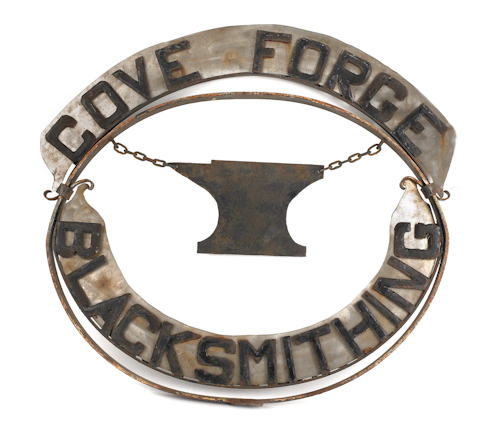 Iron and sheet metal Cove Forge