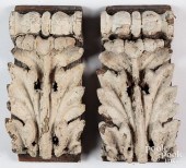 IRON AND WOOD ACANTHUS LEAF AR