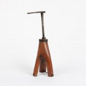 IRON AND WOODEN BRANCH SHOE LA