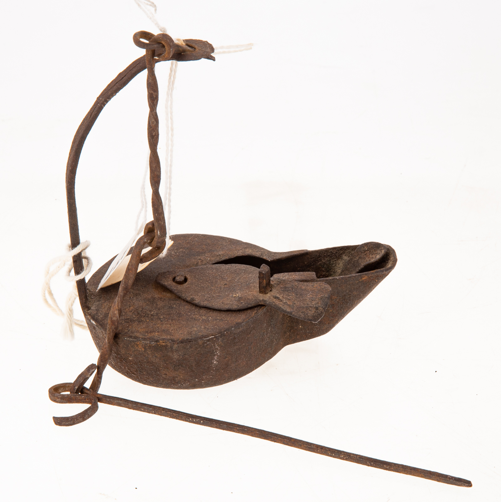 IRON BETTY LAMP Possibly