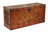 IRON BOUND TIBETAN TRUNK - 17t