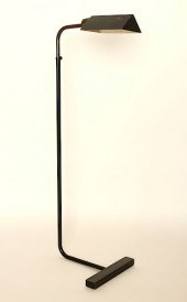 IRON BRASS FLOOR LAMP MANNER C