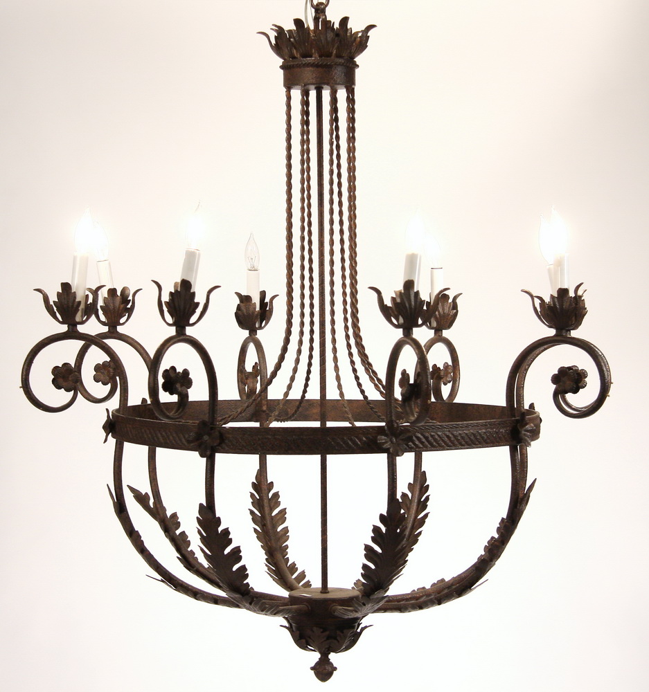 IRON CHANDELIER - Custom French