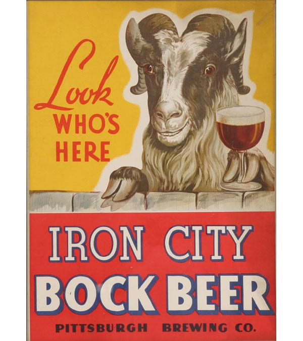 "Iron City Bock Beer, Pittsburgh