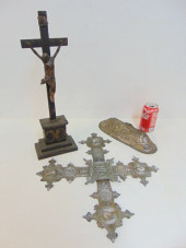 IRON CRUCIFIX & BRASS, SILVER