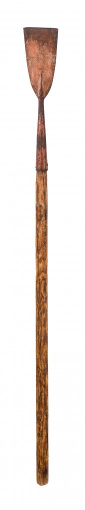 IRON CUTTING SPADE ON POLE 19T
