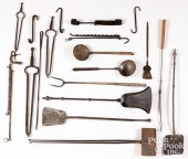 IRON FIREPLACE EQUIPMENT, UTEN