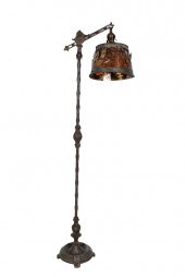 IRON FLOOR LAMPwith hanging mi