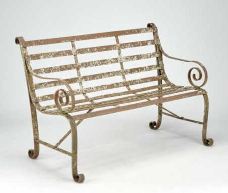 IRON GARDEN BENCHA 19th century