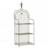 IRON GARDEN POTTING SHELF Late