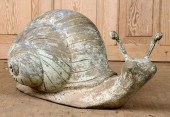 IRON GARDEN SCULPTURE SNAIL CO
