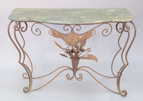 IRON HALL TABLE HAVING GREEN